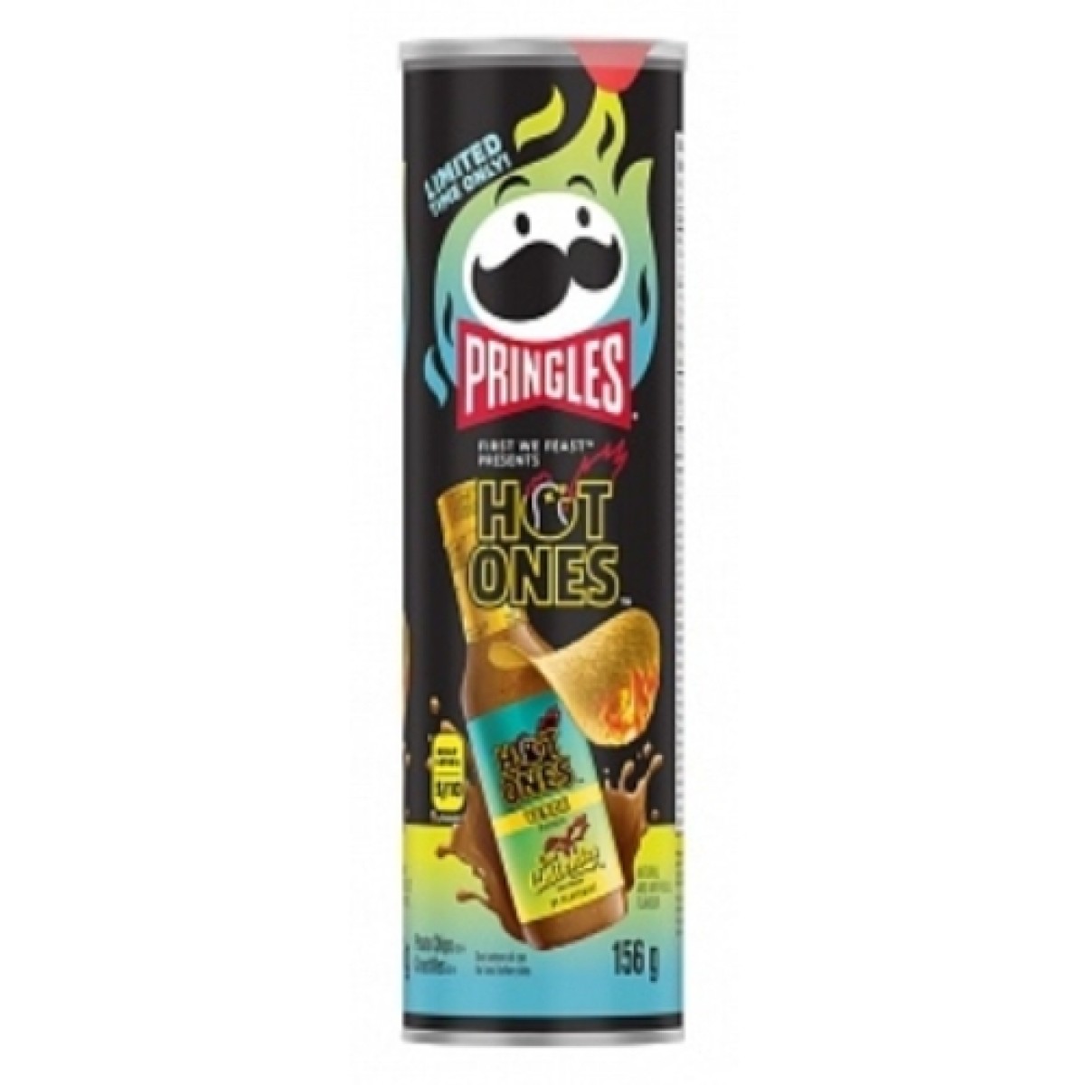 Pringles Hot Ones Los Calientes Verde 156gr